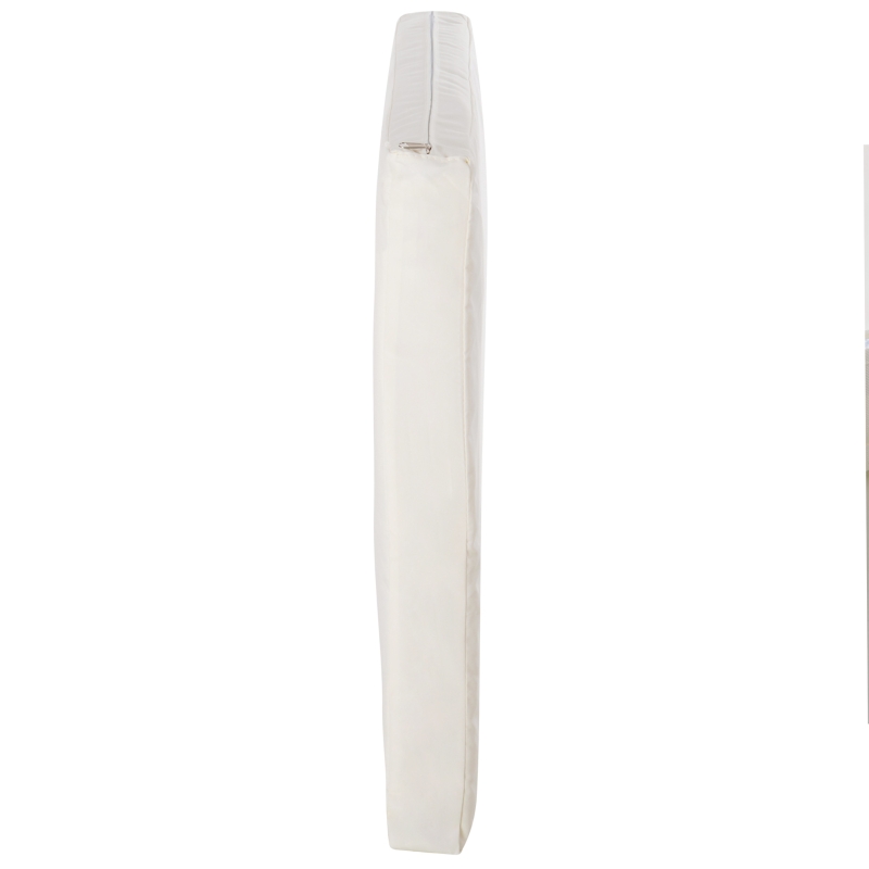 Outsunny Rattan Furniture Cushion Cover Replacement Set, 7 pcs-Cream