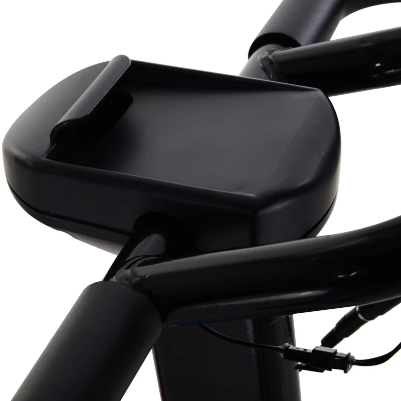 HOMCOM bicicleta fitness reglabila 47x104x103,5-114,5 cm