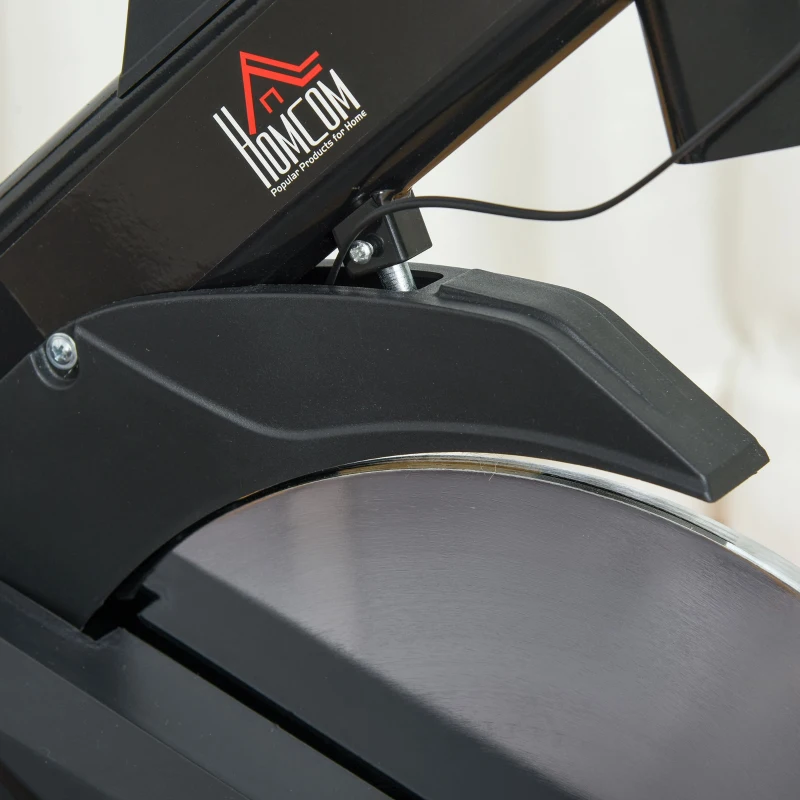 HOMCOM Bicicleta pentru Antrenament Aerobica cu Display LCD, Negru si Rosu