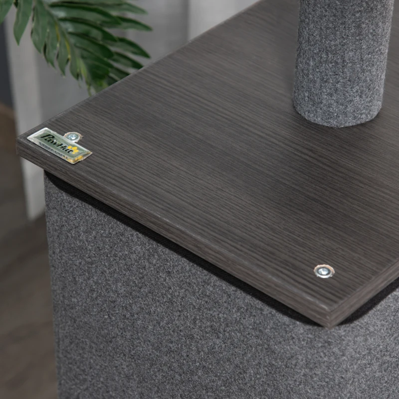 Pawhut Arbore Pisici 146 cm – Cusca, Perna & Stalpi Sisal