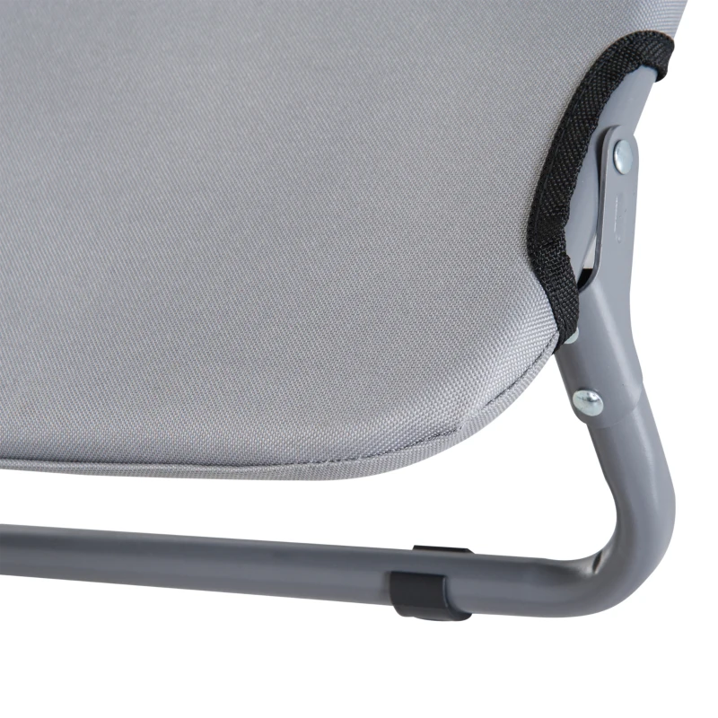 hondenligbed hondenbed kattenmand slaapplaats inklapbaar grijs