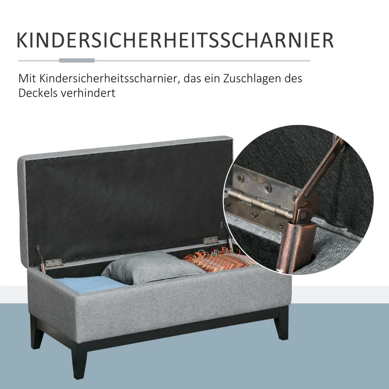 HOMCOM bank 107 cm x 50 cm x 44 cm(m-8)