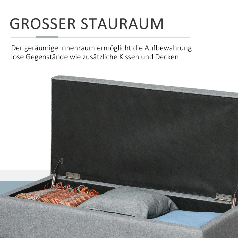 HOMCOM bank 107 cm x 50 cm x 44 cm(m-4)