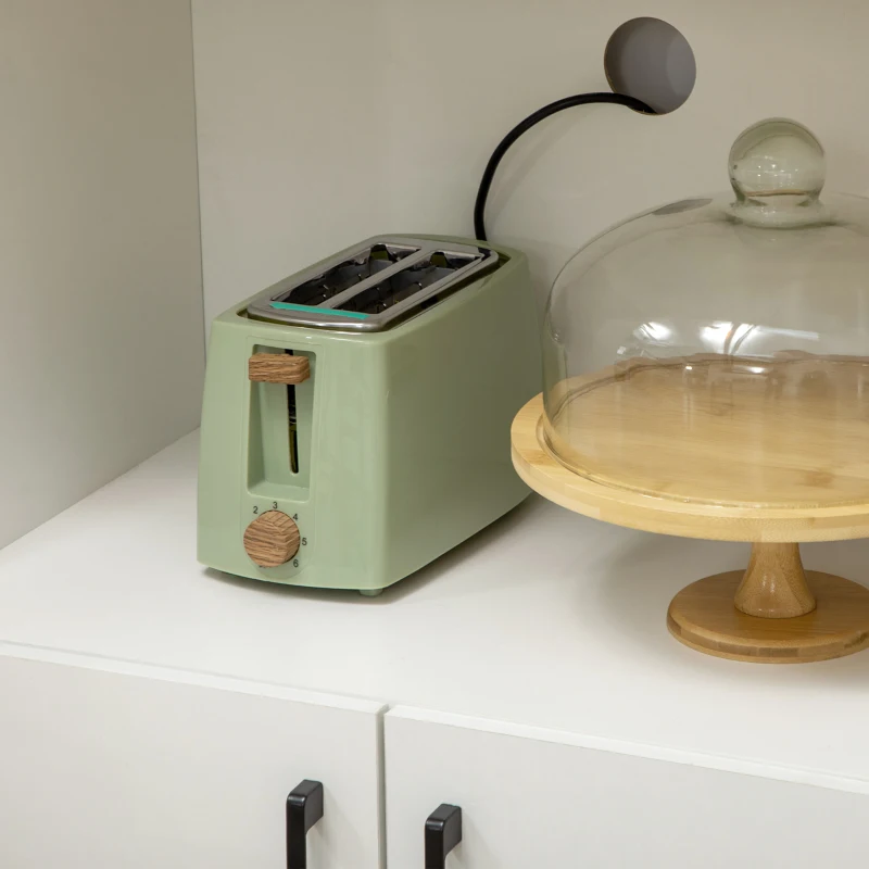 HOMCOM Mobile Dispensa Alto in Truciolato con 6 Armadietti e 2 Ripiani Aperti, 100x40x180 cm, Bianco