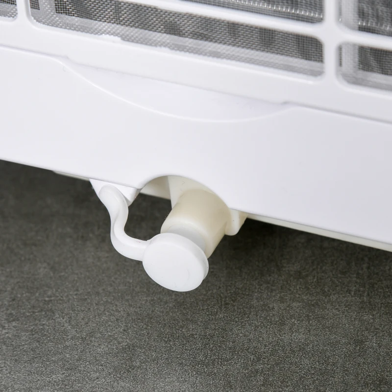 HOMCOM Conditionator portabil si Dezumidificator cu Telecomanda Timer 24H, 2 Viteze