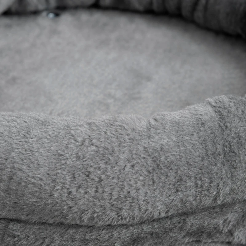 Drzewo dla kota PawHut, z domkiem, platforma, piłka do gry, sizal, zielony+kremowa biel, 44,5 x 44,5 x 73,5 cm