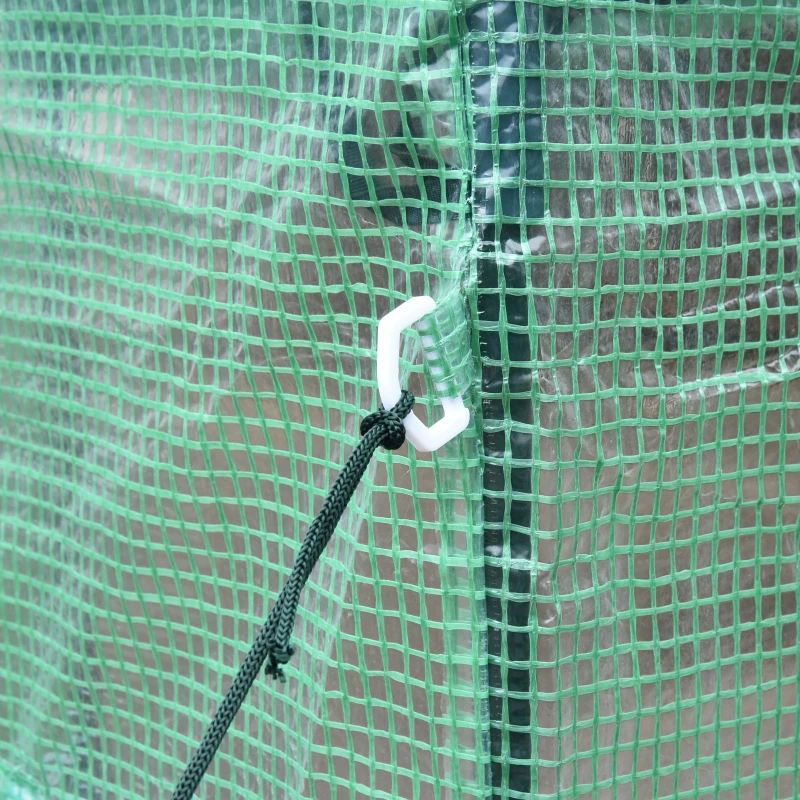 Outsunny sera de gradina pentru plante, 200x77x170 cm