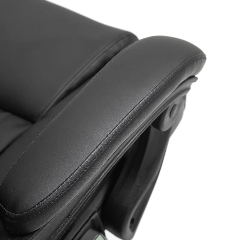 Vinsetto PU Leather 6-Point Massage Desk Chair w/ Remote Black
