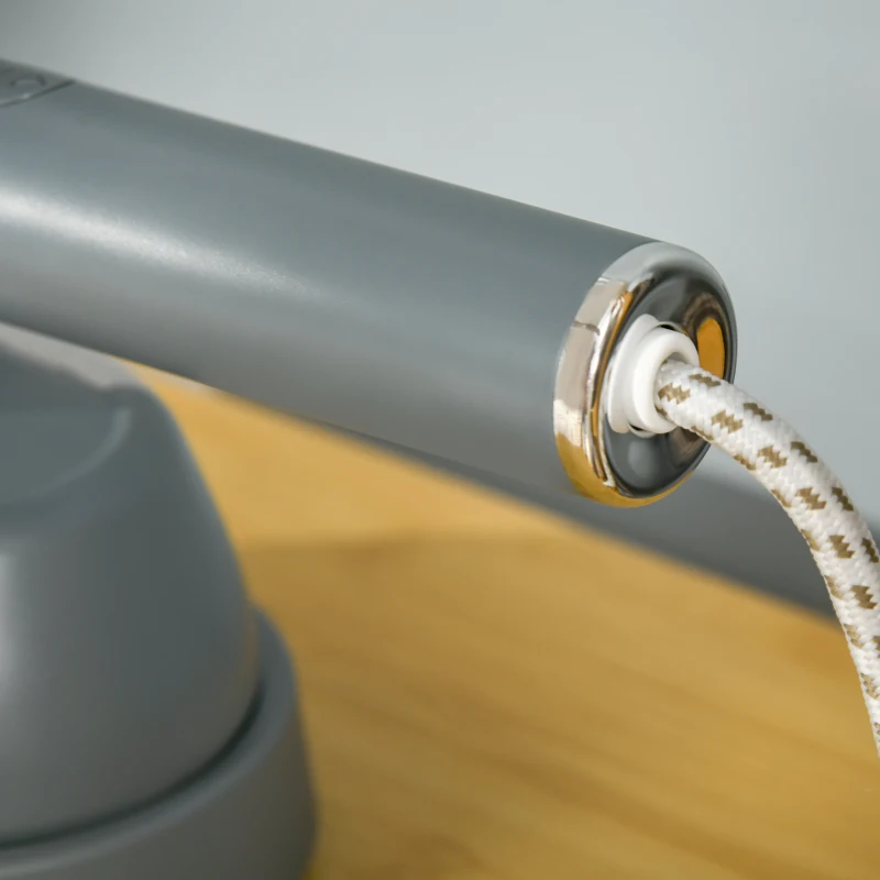 HOMCOM Clothes Steamer, 1200W Portable Handheld Garment Steamer for Home and Travel, Wrinkle Remover with Detachable Water Tank, Fast Heat-up, Grey