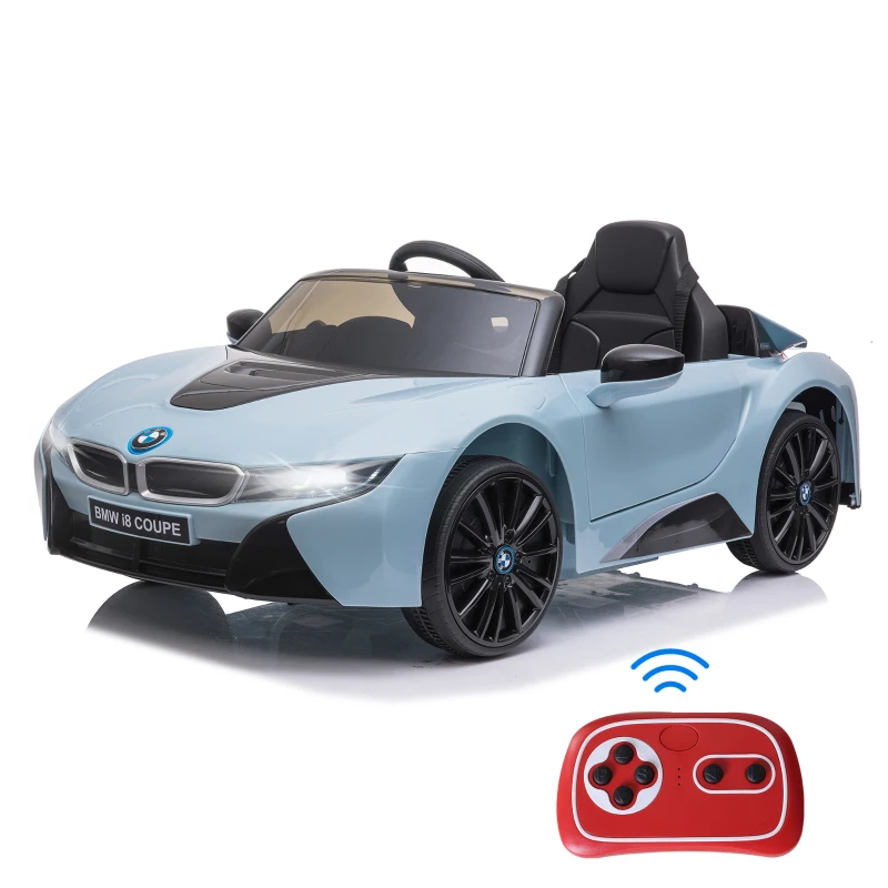 HOMCOM Kids 6V Battery PP Licensed BMW Ride On Car Blue