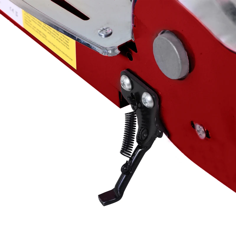 HOMCOM Foldable Electric Scooter for Teens Over 7 years old 12V Battery 120W-Red