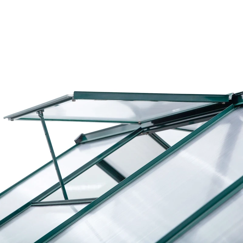 Outsunny 10ft x 6ft Aluminium frame Walk-in Greenhouse(m-9)