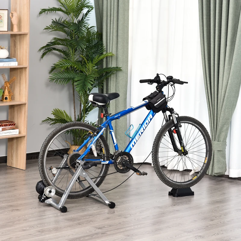 HOMCOM suport pentru bicicleta, 54.5x47.2x39.1cm, argintiu