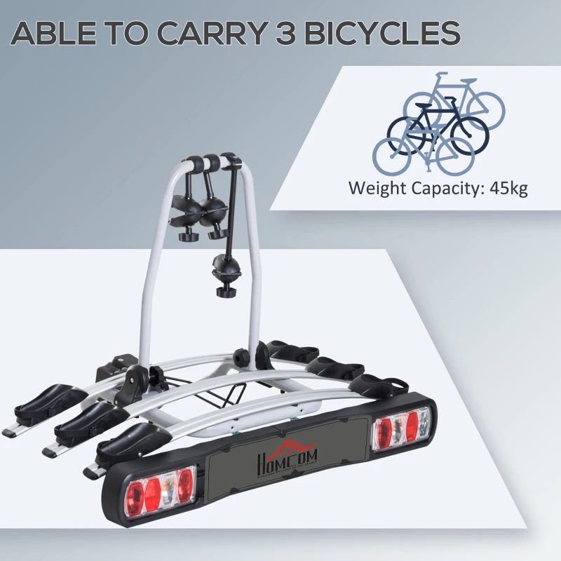 HOMCOM Bike Rack Bicycle Carrier Rear Rack