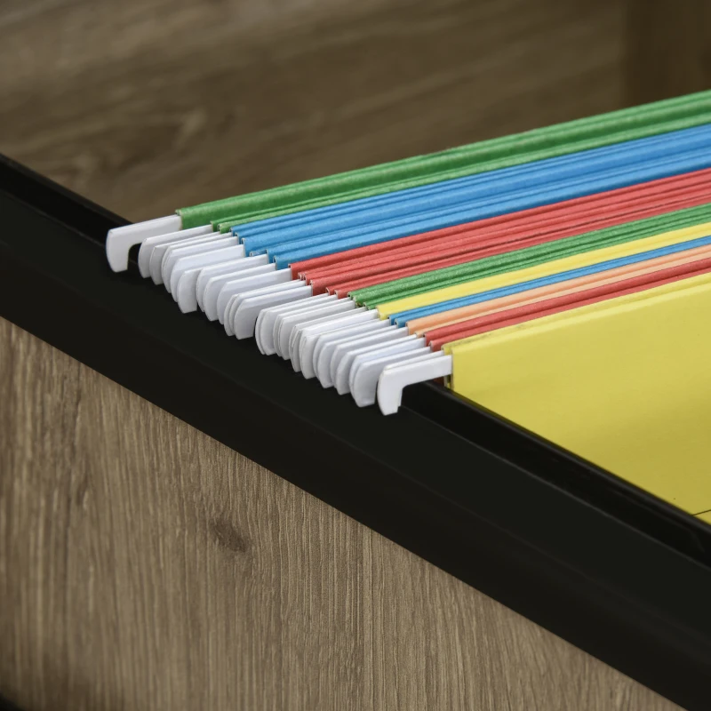 HomCom dulapior cu rafturi, 72x55x76 cm, lemn natural