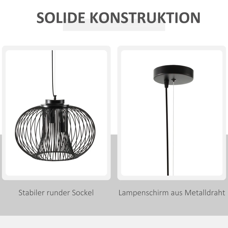 Lampa wisząca HOMCOM 50 cm x 50 cm x 150 cm