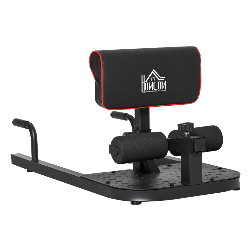 HomCom banca fitness pentru squat sissy, 50x97x45,5-57,5 cm