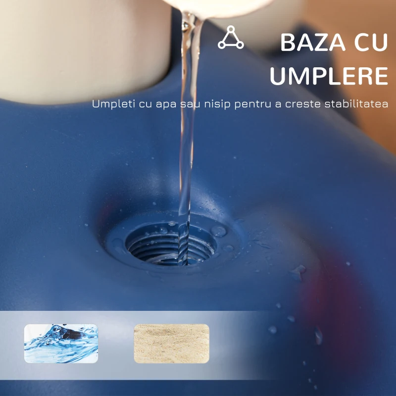 HOMCOM set joc, cos baschet si set golf, 46x41x116-153cm