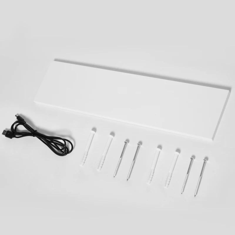 HOMCOM SZAFKA ŁAZIENKOWA WISZĄCA LUSTRO LED 10W