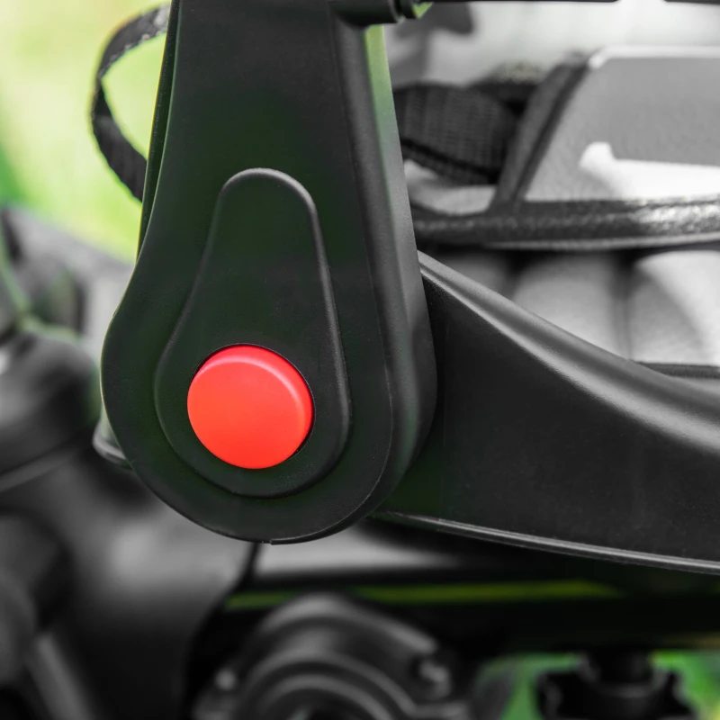 HOMCOM 4 in 1 Kids Trike Toddler Foldable Pedal Tricycle w/ Reversible Angle Adjustable Seat Removable Handle Canopy Belt Brake - Grey