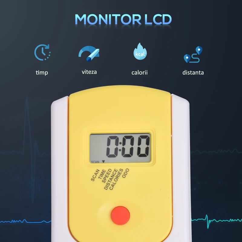 HOMCOM bicicleta pentru antrenament 50x100x101-113 cm