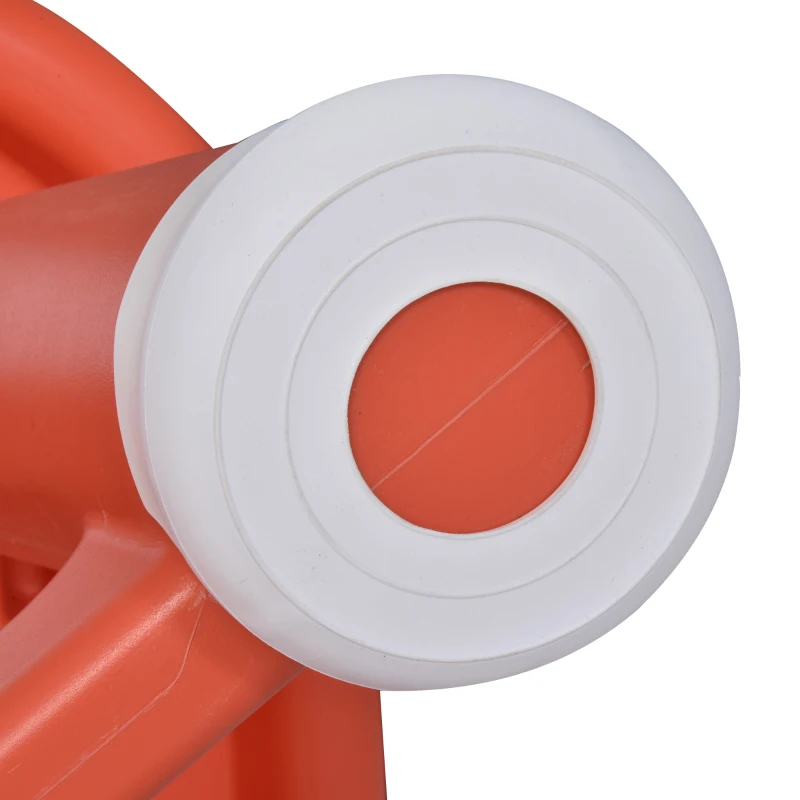 HOMCOM Set 3 Pezzi Tavolo con 2 Sedie per Bambini 1-3 Anni, Piano di Lavoro con Lavagnetta Bianca Lavabile, Rosso