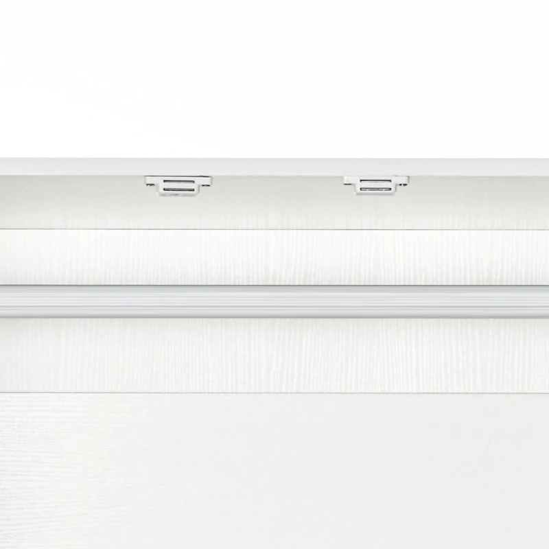 HOMCOM Dulap alb cu cuier pentru haine si 2 sertare glisante pentru dormitor din PAL, 100x60x200 cm