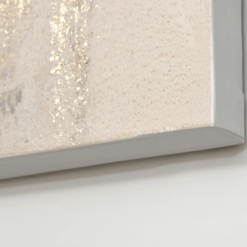 HOMCOM Hand-Painted Wall art of Woman in African Attire, 100 x 80cm