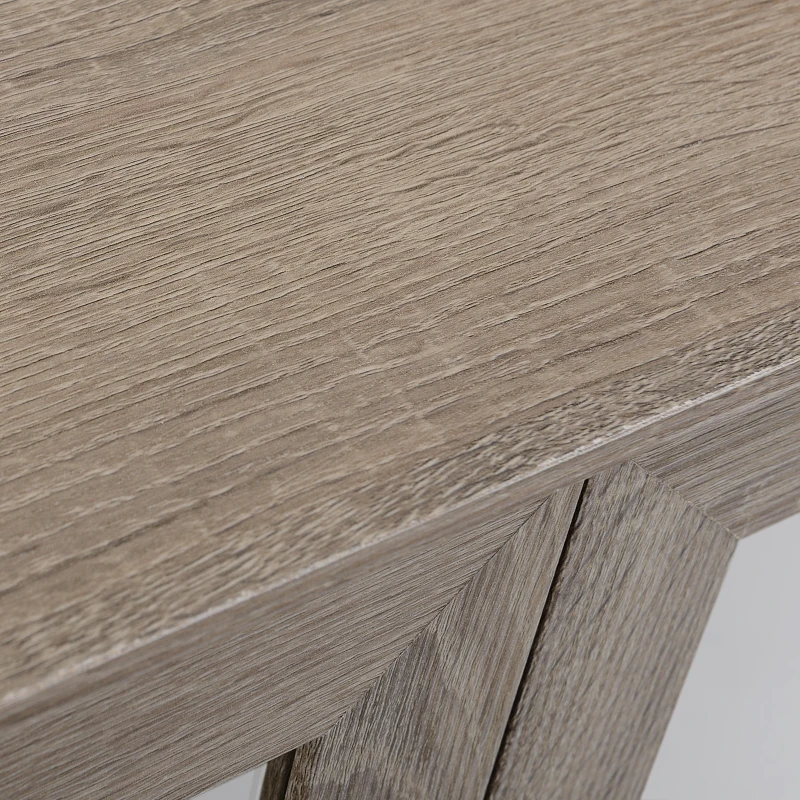 HOMCOM 100CD Media Cabinet with Glass Doors, 4-Tier CD Storage Unit, Modern Bookcase with Magnetic Design for Study, Brown