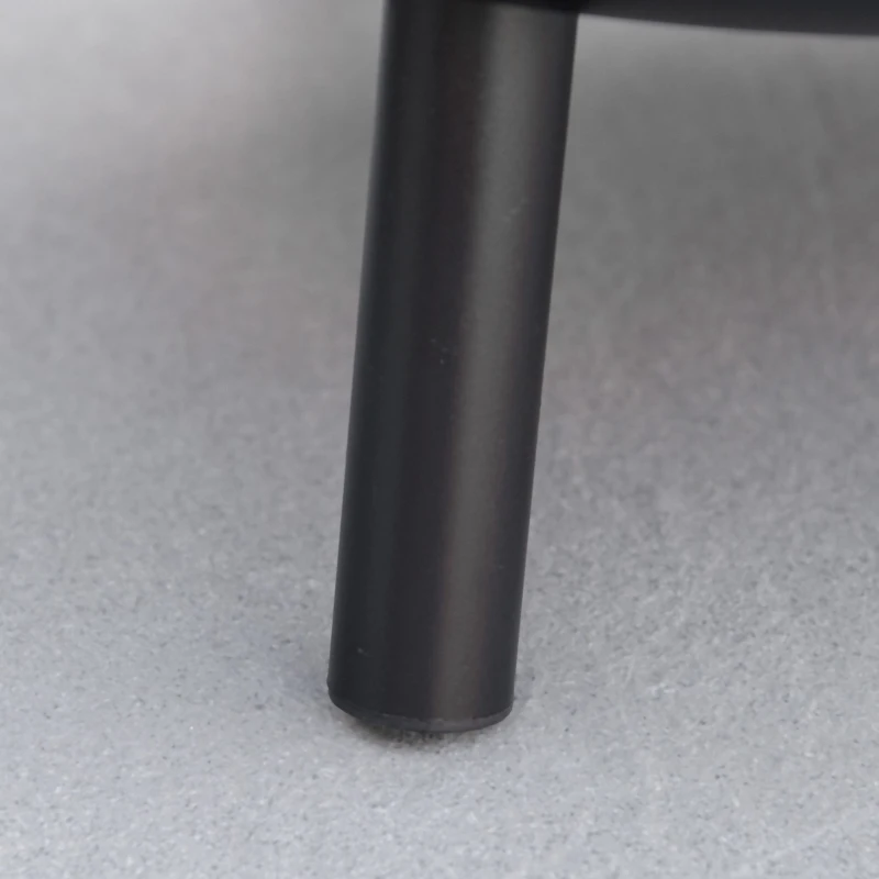 Outsunny Brasero Exterior 90x79,5x28 cm Cuenco de Fuego con Asas de Transporte Atizador 3 Pies y Marco de Acero para Hogueras Leñas Terraza Jardín al Aire Libre Negro