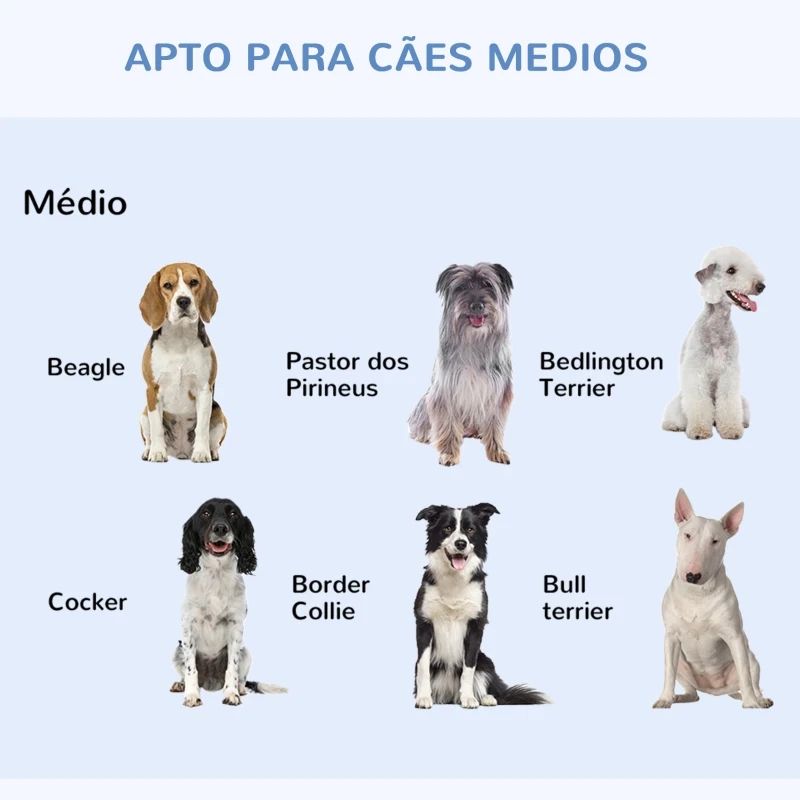 PawHut Gaiola para Cães com 2 Portas Gaiola para Animais de Estimação de Arame Dobrável com Alça de Transporte Aço 121x74,5x81cm Preto
