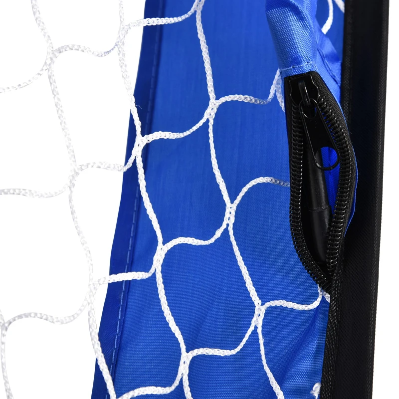 HOMCOM Pop up Goals, Small Football Net, for Kids Backyard Outdoor Sports and Practice
