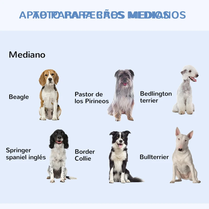 PawHut Jaula para Perros Plegable Jaula para Perros Medianos con 2 Puertas Bandeja Extraíble Asa y Marco de Alambre Acero 106x68x76 cm Negro