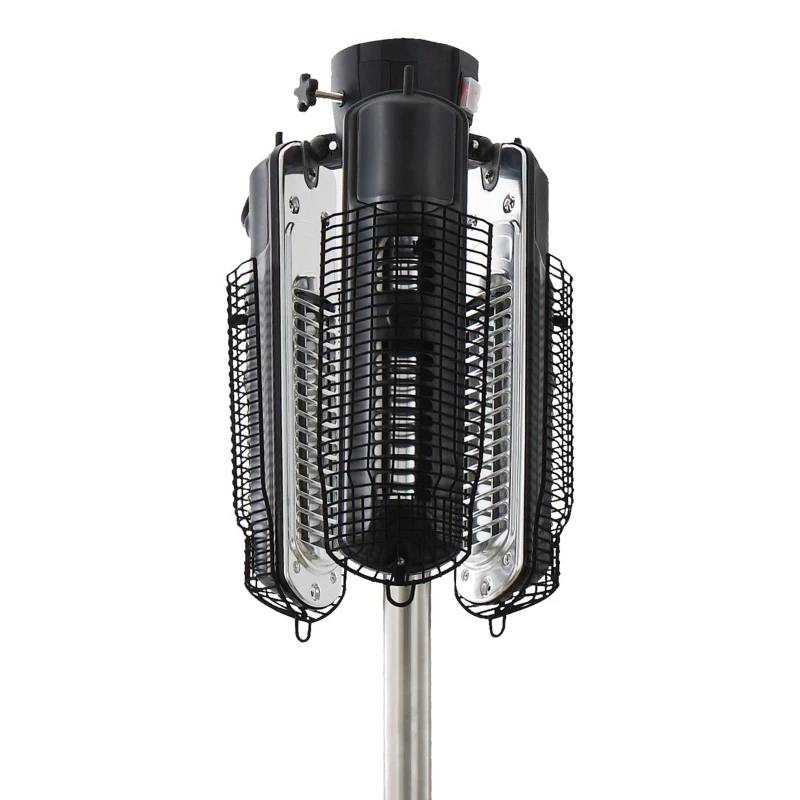 Outsunny Electric Umbrella Parasol Mounted Infrared Heater 2000W Patio Gazebo Outdoor Use