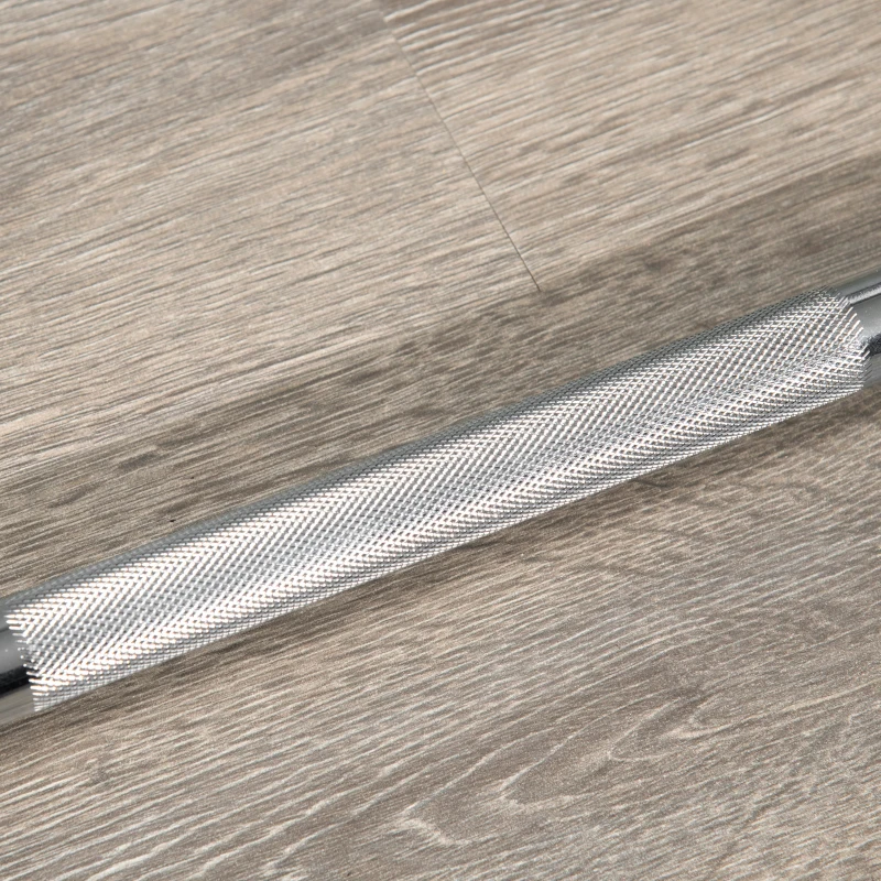 SPORTNOW Mreana pentru genuflexiuni, deadlift si lifting, pentru greutati Ø2,5 cm de la 100kg mx, din otel, Ø2,5x170 cm, argintiu