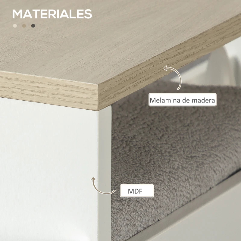 kleankin Armario Auxiliar de Baño Carrito con 3 Estantes y Ruedas para Espacios Estrechos 50x13x67,5 cm Blanco