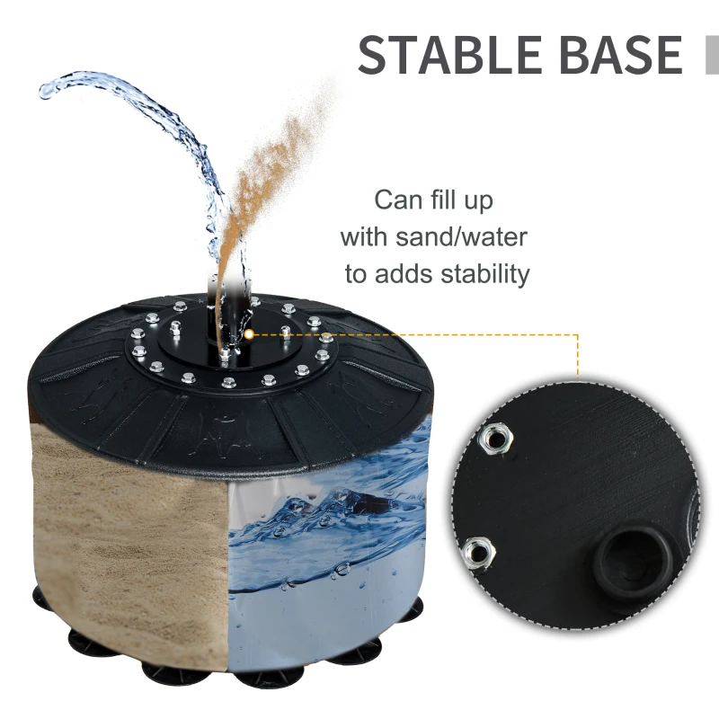 HOMCOM 3-in-1 Freestanding Boxing Punching Bag with Speed Balls, 360° Relax Bar, Boxing Bag, 160-230 cm Adjustable Height