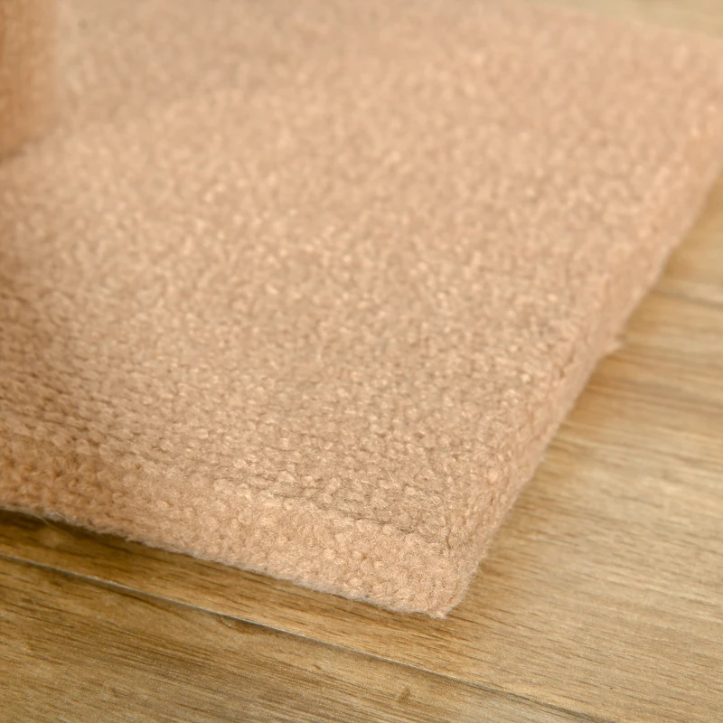 PawHut 260cm Floor To Ceiling Cat Tree w/ Three Platforms Activity Centre - Brown