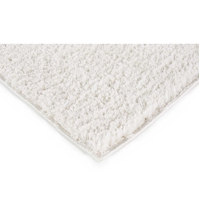 HOMCOM Hochflorteppich Creme 120 x 170 x 2,6 cm