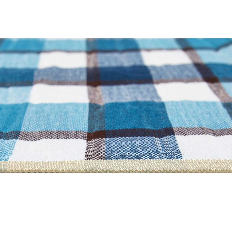 PawHut Tierdecke für Unterwegs Blau 70 x 120 x 0,5 cm