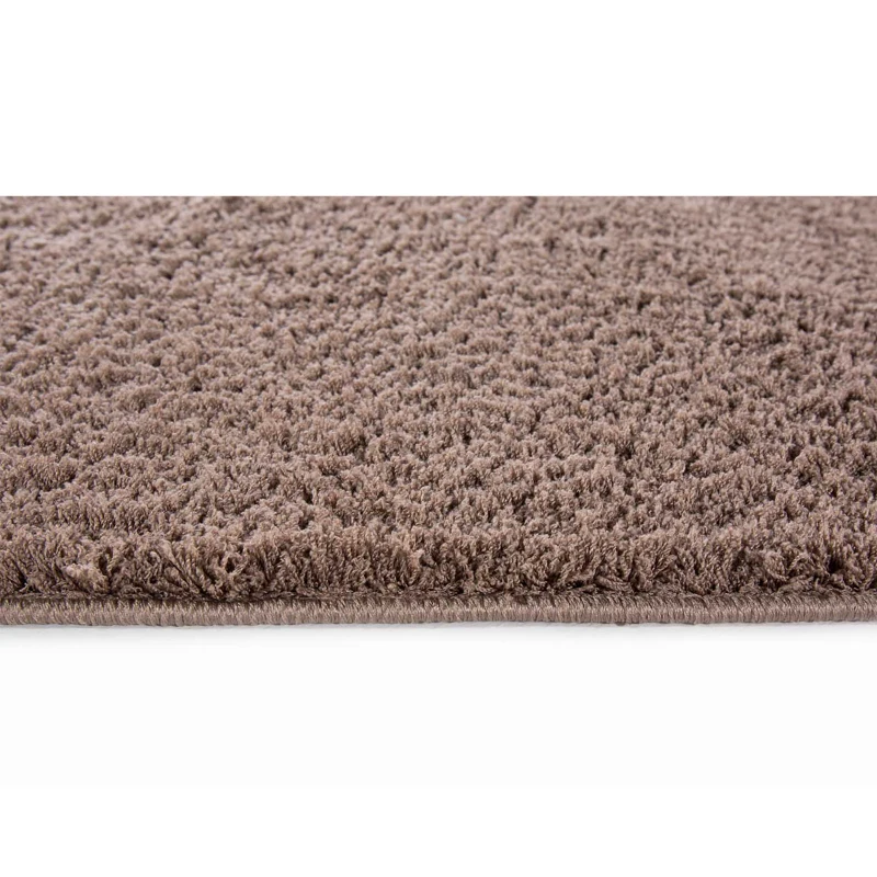 HOMCOM Hochflorteppich Taupe 120 x 170 x 2,6 cm