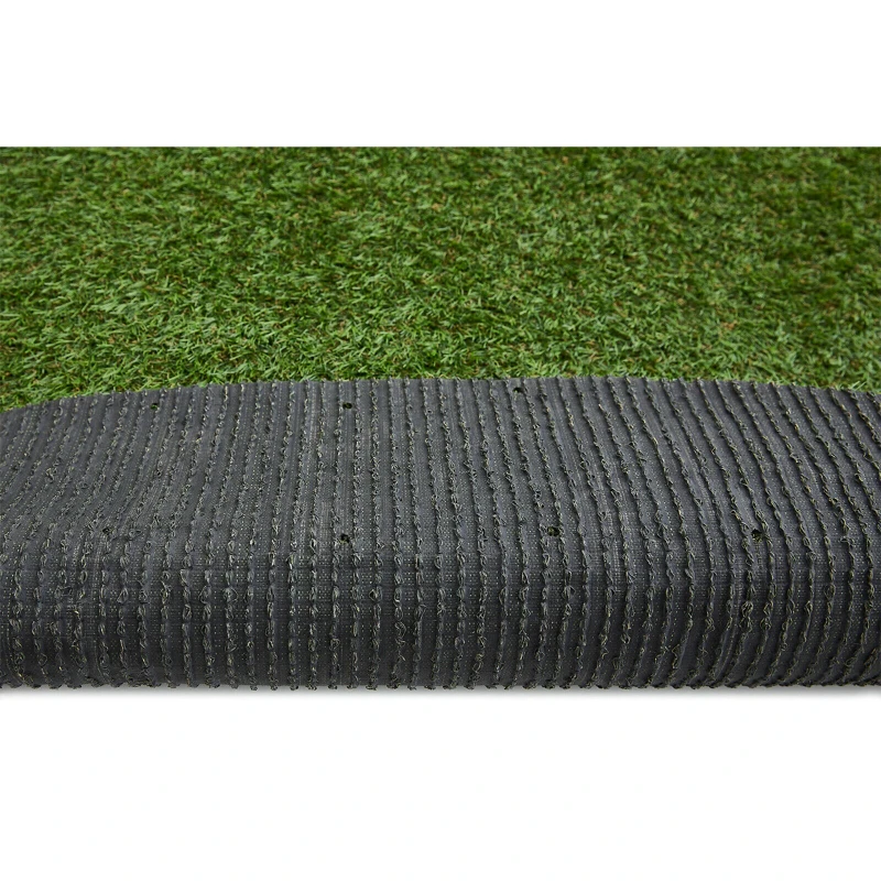 Outsunny Kunstrasen Grün rund 100 cm