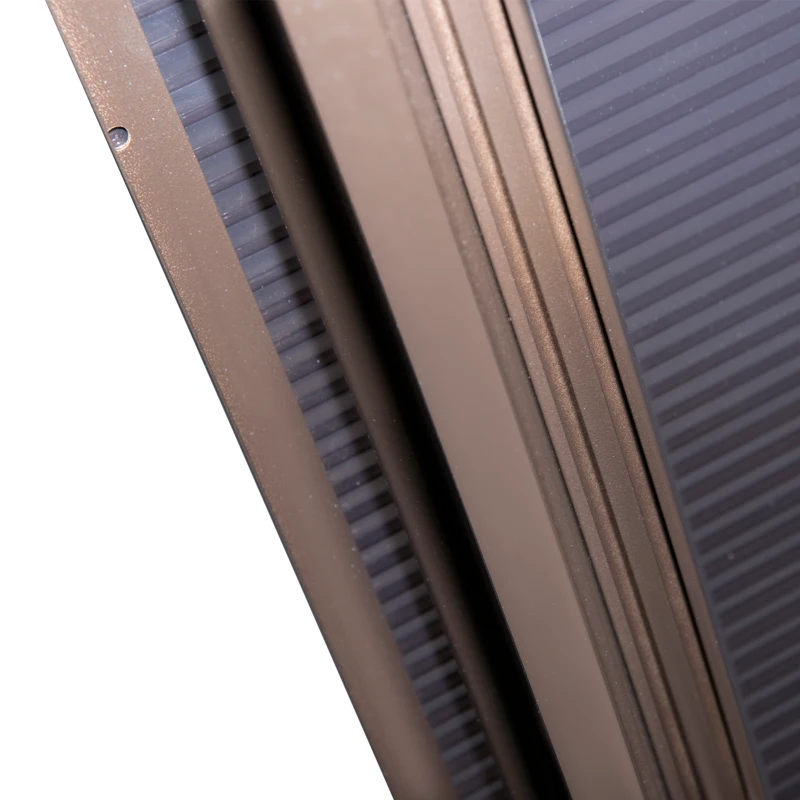 Outsunny 3 x 3 Meters Patio Aluminium Gazebo Canopy Marquee Party Tent Hardtop Roof Garden Shelter w/ Mesh & Side Walls