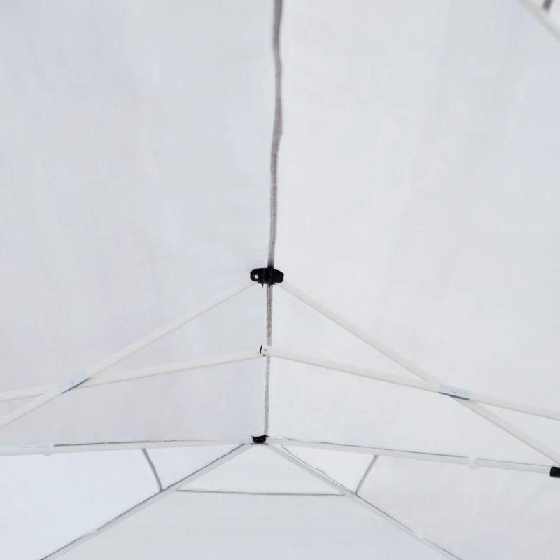 Outsunny 3 x 6m Pop Up Party Tent Gazebo Wedding Canopy with 6 Removable Mesh Sidewalls