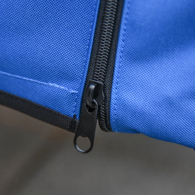 PawHut Dog Bike Trailer, Metal Pet Cart Carrier for Bicycle Kit Water Resistant with Safety Harness, Reflectors, for Large Dogs