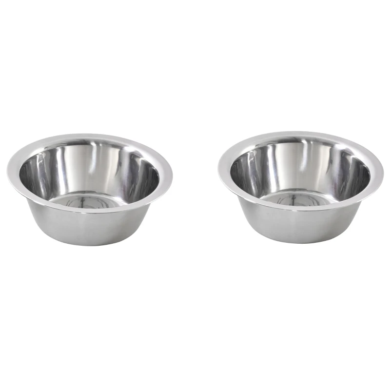 PawHut Parque para Perros con Toldo Perrera Metálica de Exterior con Soporte Giratorio para Comida 2 Cuencos Incluidos y Cerradura para Mascotas Jardín 141x141x151 cm Negro