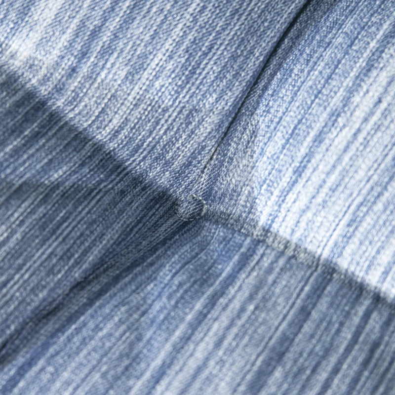 Outsunny Almofada para Bancos de 2 Lugares Almofada Retangular para Interiores e Exteriores Lavável 110x48x8cm Azul