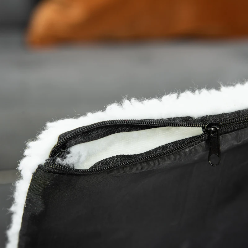 PawHut 97cm Foldable Pet Carrier for Large Medium Dogs, Portable Cat Carrier, Soft Travel Bag, Brown