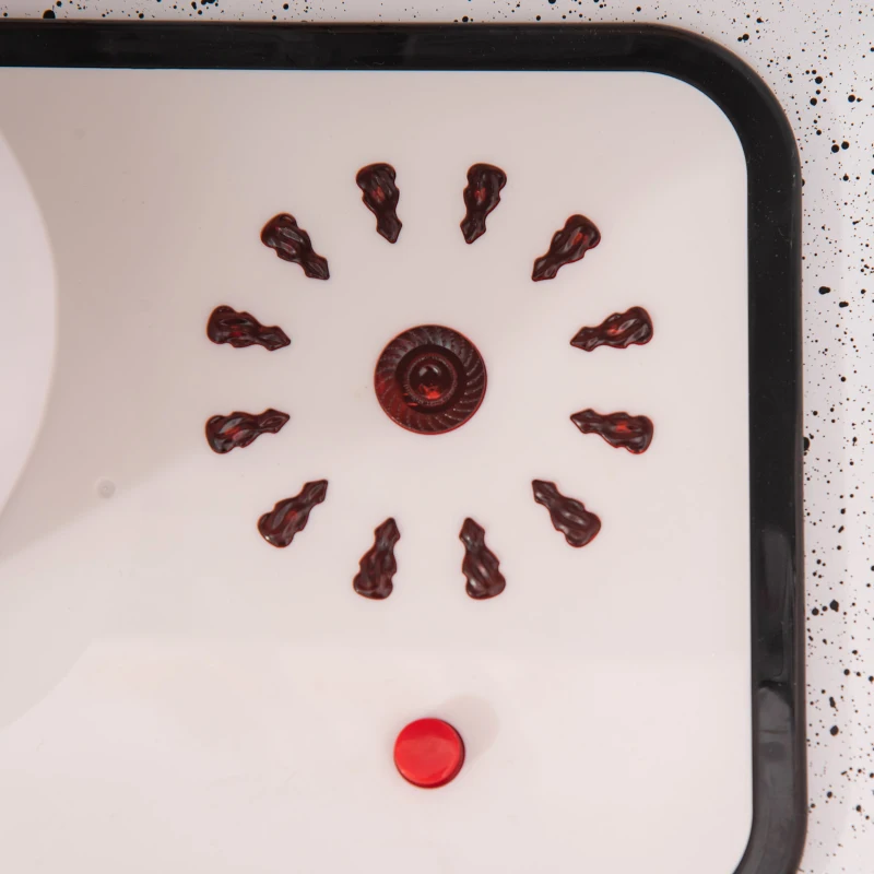 HOMCOM Kinderküche Spielküche aus Holz Küchenspielzeug mit Zubehör Musikspielküche Spielzeugset Spielzeugküche für 3–6 Jahre Grau 60 x 29 x 84 cm