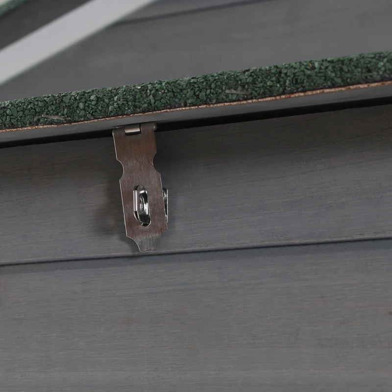 PawHut 160cm Wooden Chicken Coop Hen Hutch Poultry House Nesting Cage Planting Box